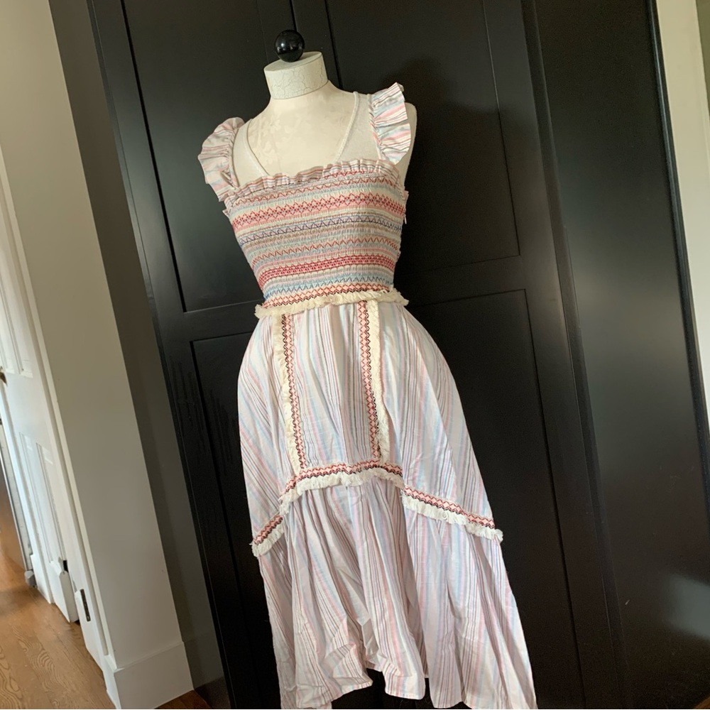 Alison Ruffle & Fringe Dress - Picture 6 of 12